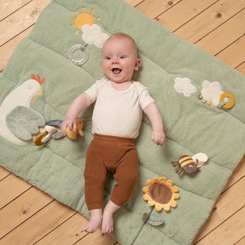 Manta de Actividades Little Farm Green - Little Dutch