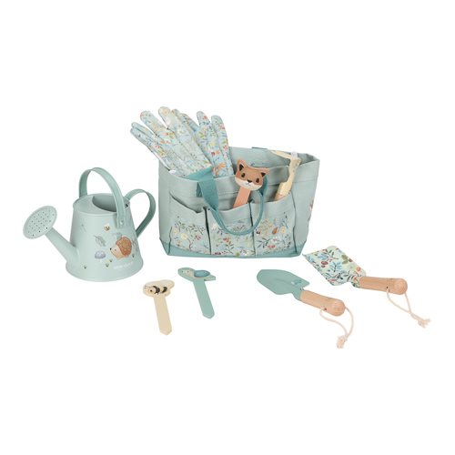 Set de regalo de jardinería 10 piezas Forest Friends Blue - Little Dutch