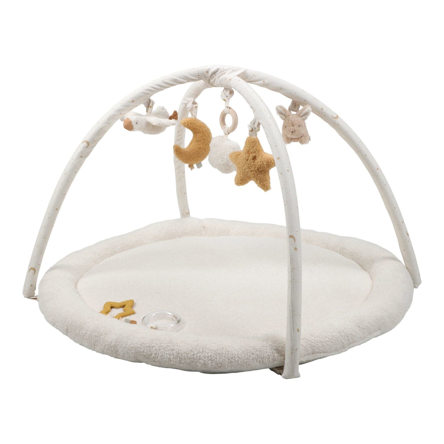 Manta de Actividades Newborn Naturals White - Little Dutch