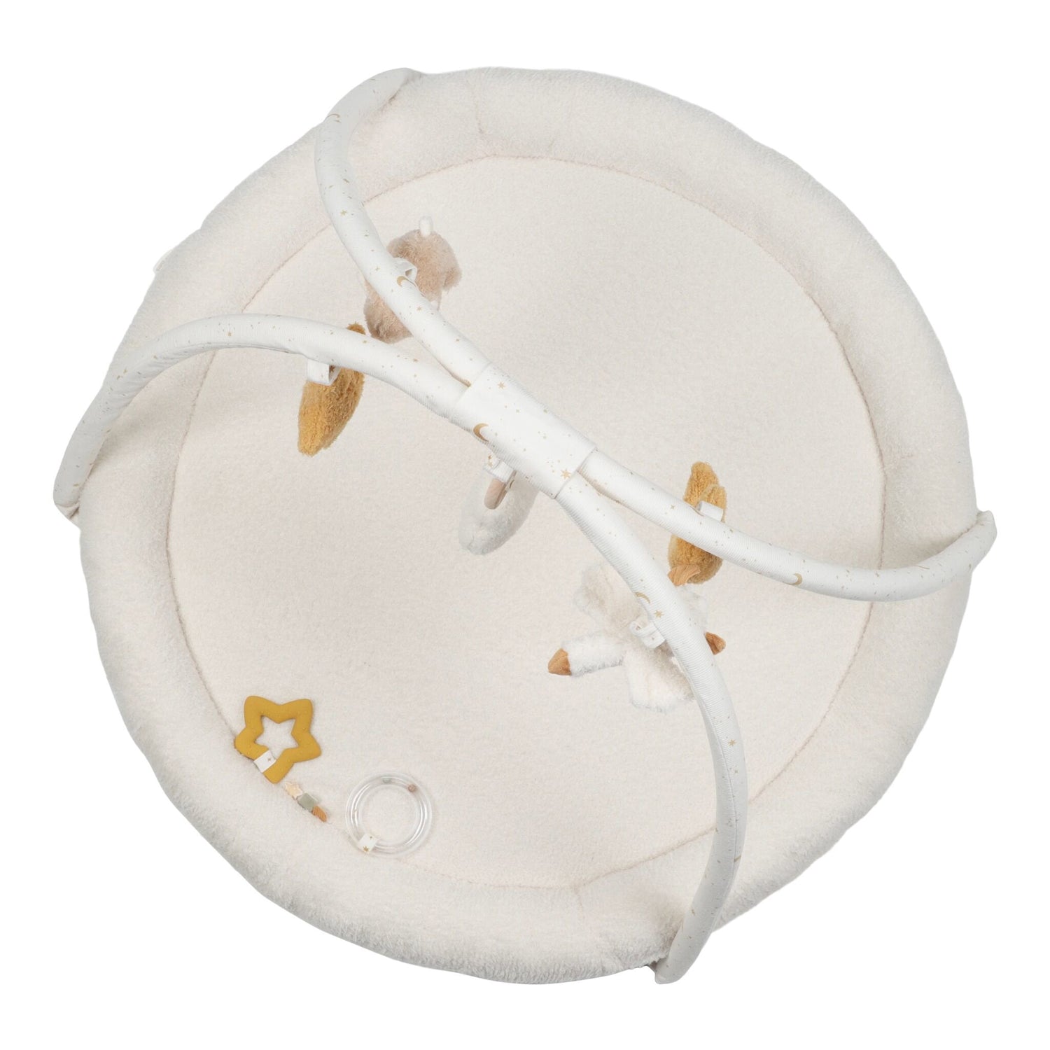 Manta de Actividades Newborn Naturals White - Little Dutch