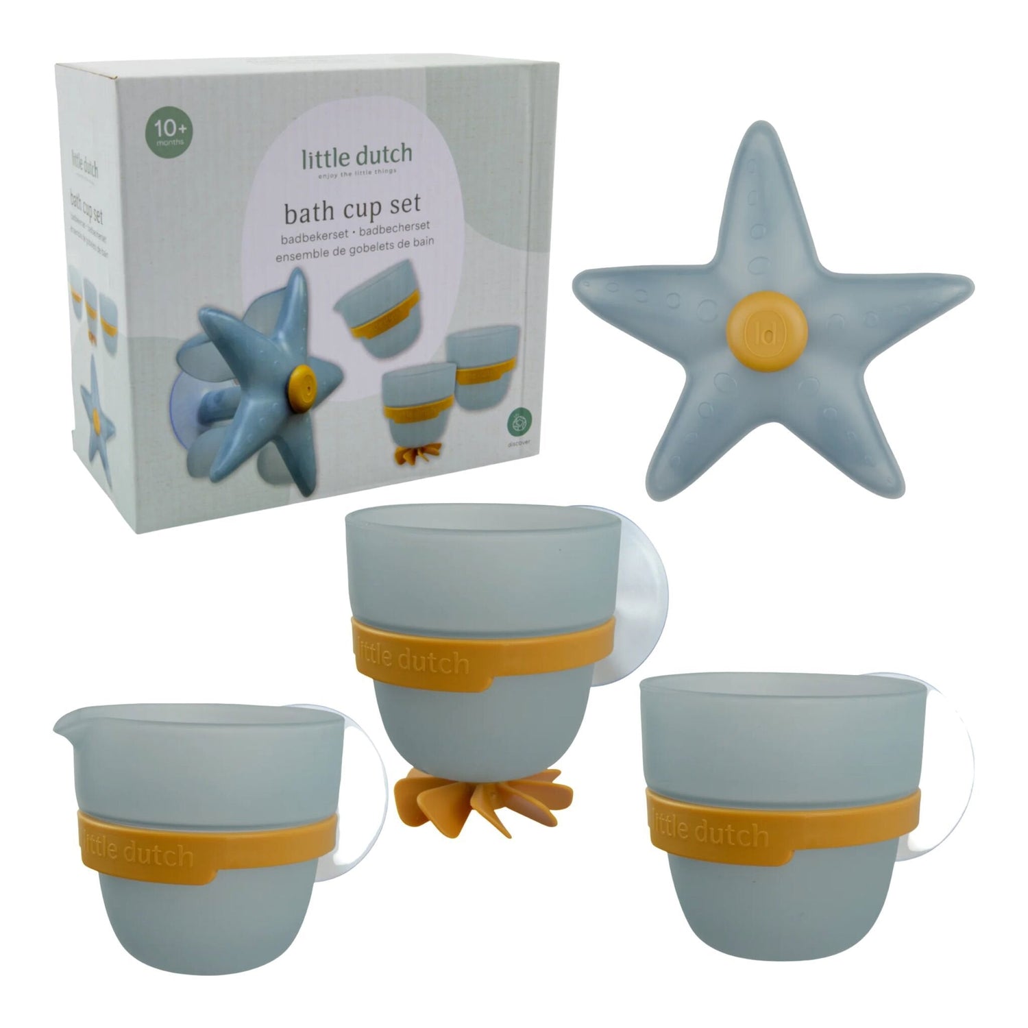 Vasos de Baño Blue - Little Dutch