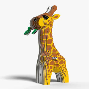 EUGY 009 Giraffe - Rompecabezas 3D Sustentable