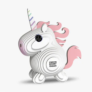 EUGY 014 Unicorn - Rompecabezas 3D Sustentable