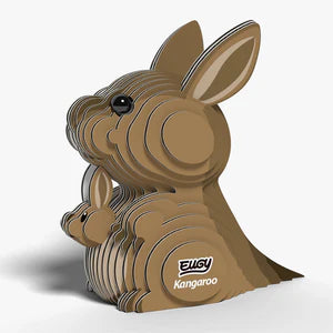 EUGY 015 Kangaroo - Rompecabezas 3D Sustentable