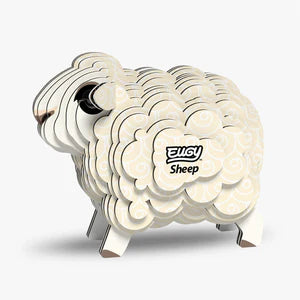 EUGY 018 Sheep - Rompecabezas 3D Sustentable