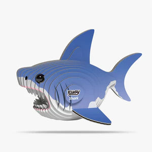EUGY 019 Shark - Rompecabezas 3D Sustentable