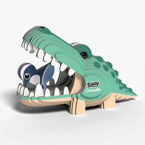 EUGY 029 Crocodile - Rompecabezas 3D Sustentable