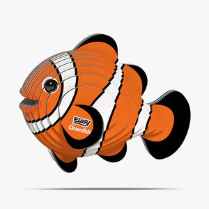 EUGY 037 Clownfish - Rompecabezas 3D Sustentable