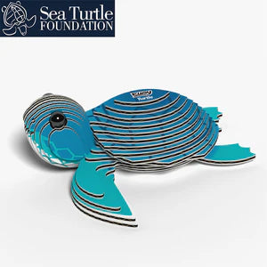 EUGY 038 Turtle - Rompecabezas 3D Sustentable