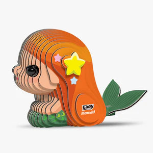 EUGY 050 Mermaid - Rompecabezas 3D Sustentable