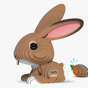 EUGY 071 Rabbit - Rompecabezas 3D Sustentable