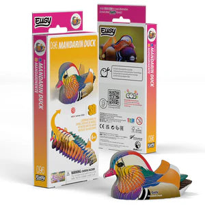 EUGY 096 Mandarin Duck - Rompecabezas 3D Sustentable
