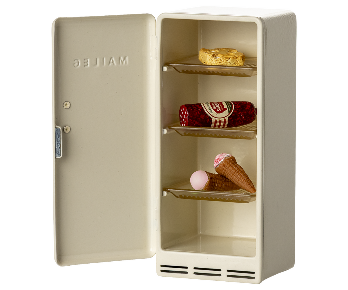 Nevera para Ratones - Blanco Roto (Fridge, Mouse - Off white) – Maileg