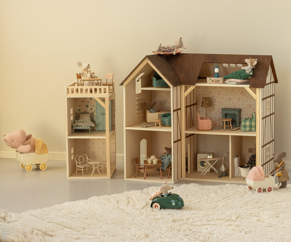 Papel pintado adhesivo para casa Mouse Hole Farmhouse - Maileg
