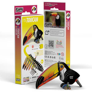EUGY 115 Toucan - Rompecabezas 3D Sustentable