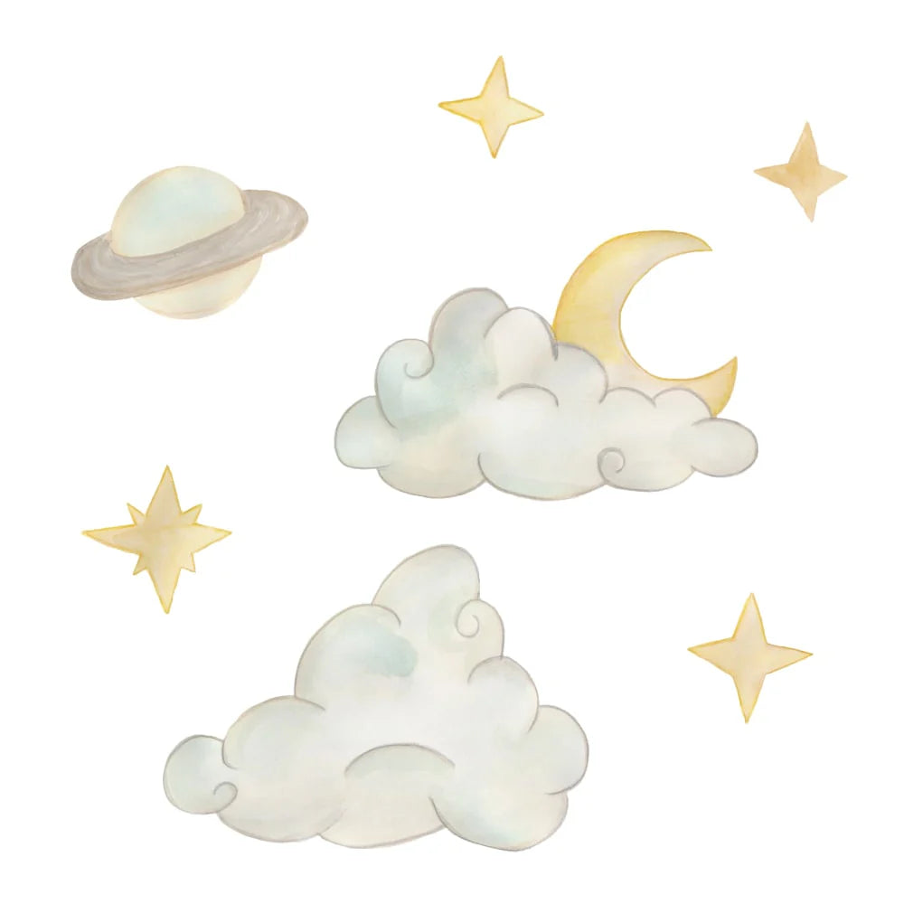 Adhesivo de pared Saturno Cielo - That's mine