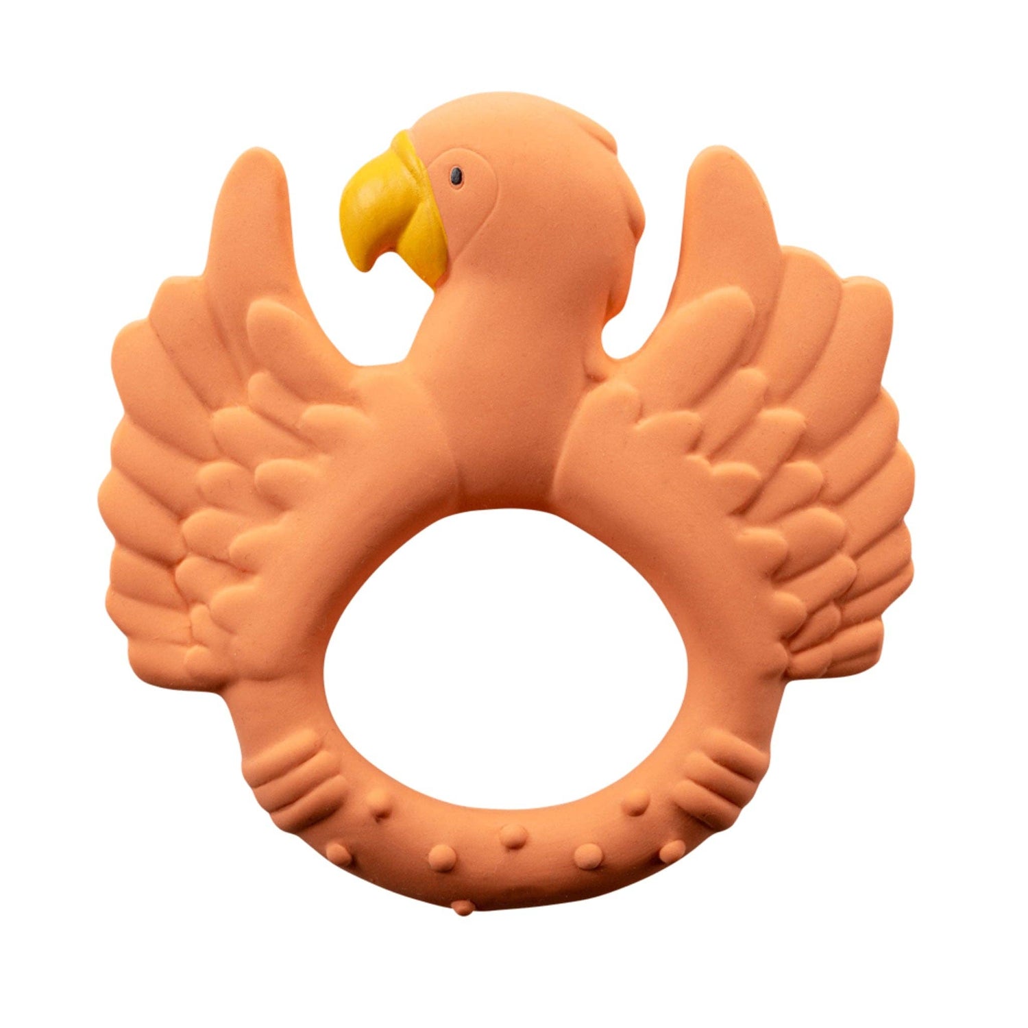 Mordedor Parrot caucho natural - Naranja
