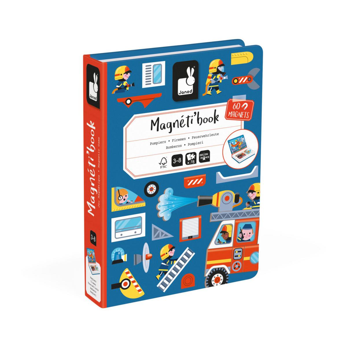 Magneti'Book Bomberos - Janod