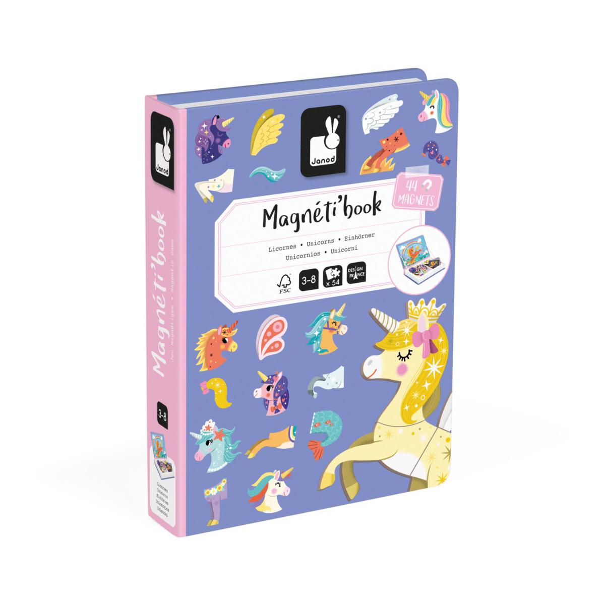 Magneti'Book Unicornios - Janod
