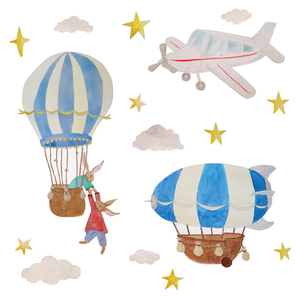 Vinilo de pared Flying Adventure