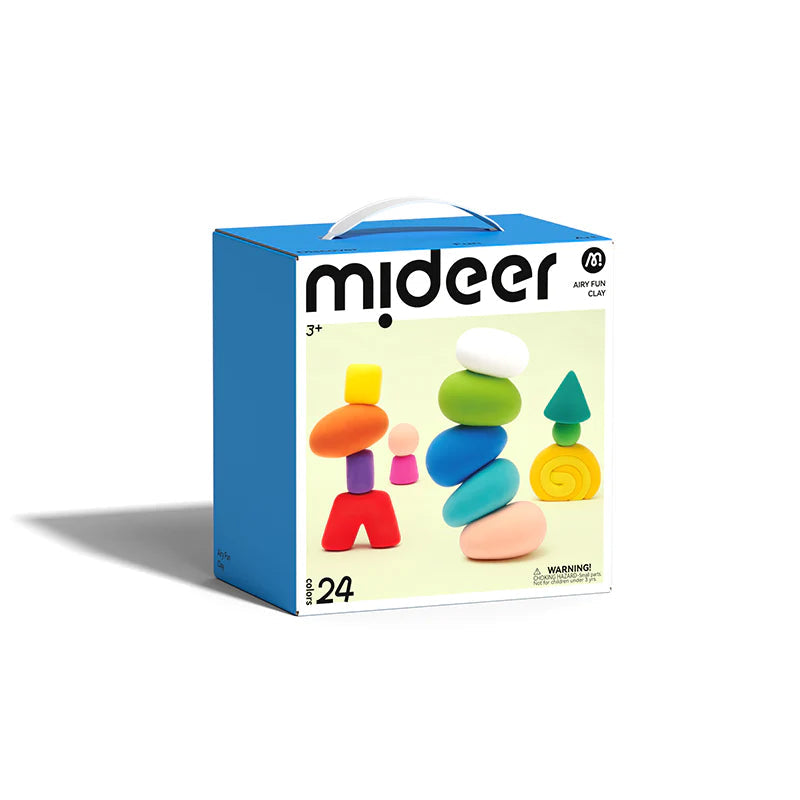 Arcilla espumosa Mideer – 24 colores