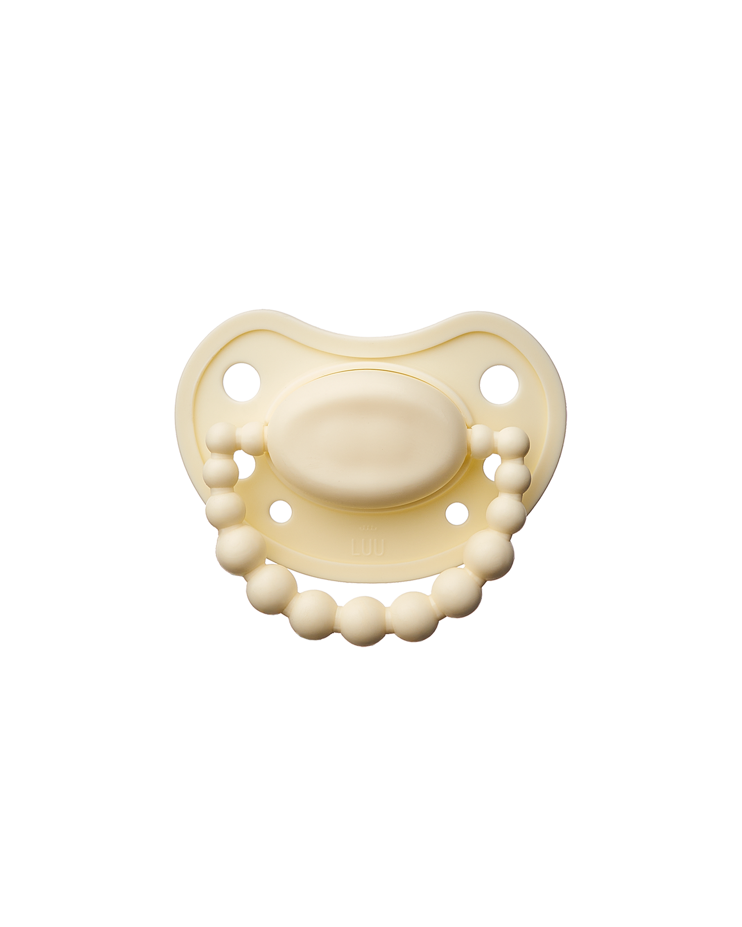 Chupete posicionador LUU Kids Color Creamy Lemon