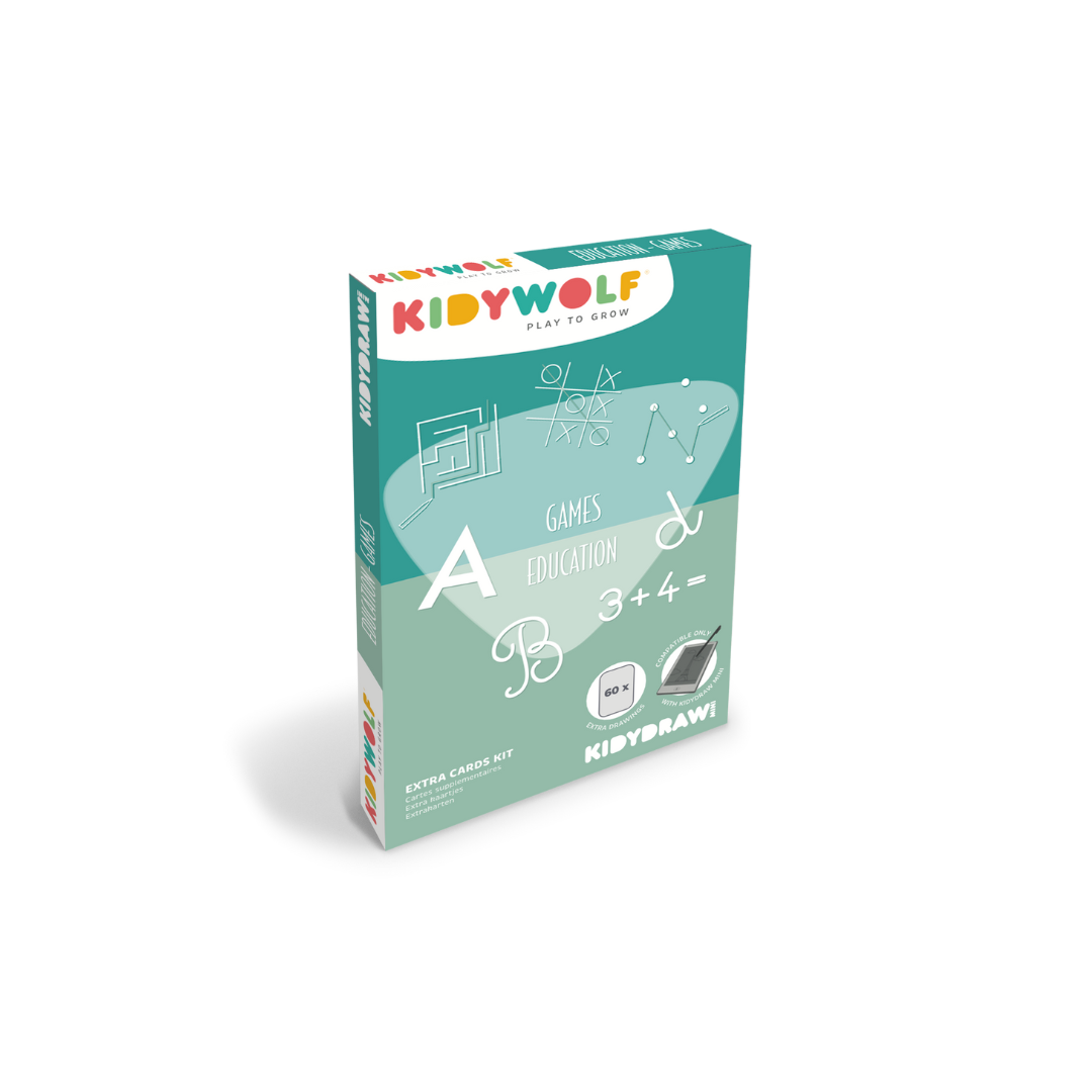 Refill KIDYDRAW-MINI Games & Education - Tarjetas Educativas Adicionales