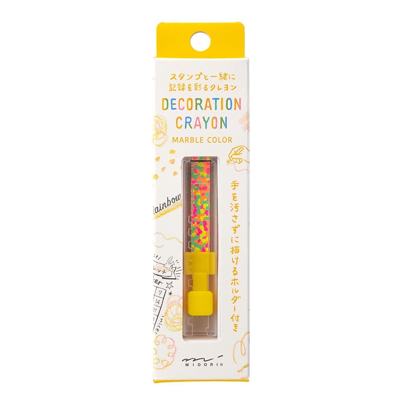 Crayón decorativo Decoration Crayon Flower Garden - Midori