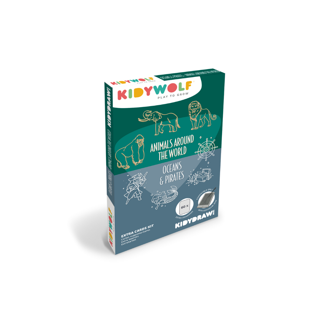Refill KIDYDRAW-MINI Animals & Oceans - Tarjetas de Dibujo Adicionales