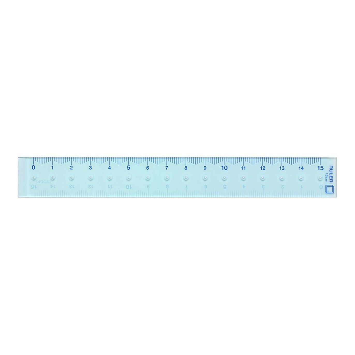 Regla métrica CL Ruler (15cm) Blue - Midori