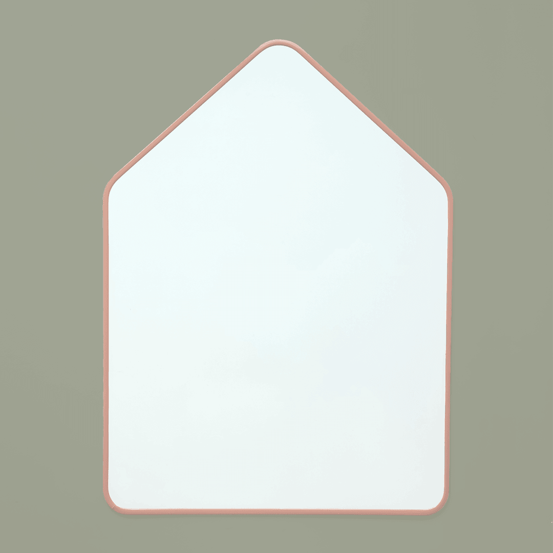 Pizarra blanca magnética Cabaña - Nude