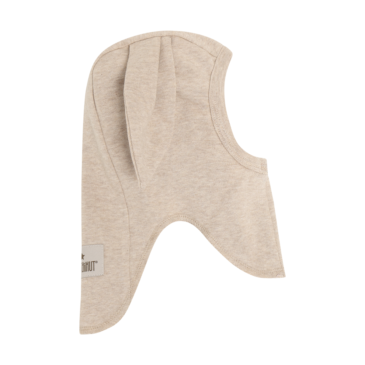 Pasamontañas con Orejas de Conejo Camel Melange - HUTTEliHUT
