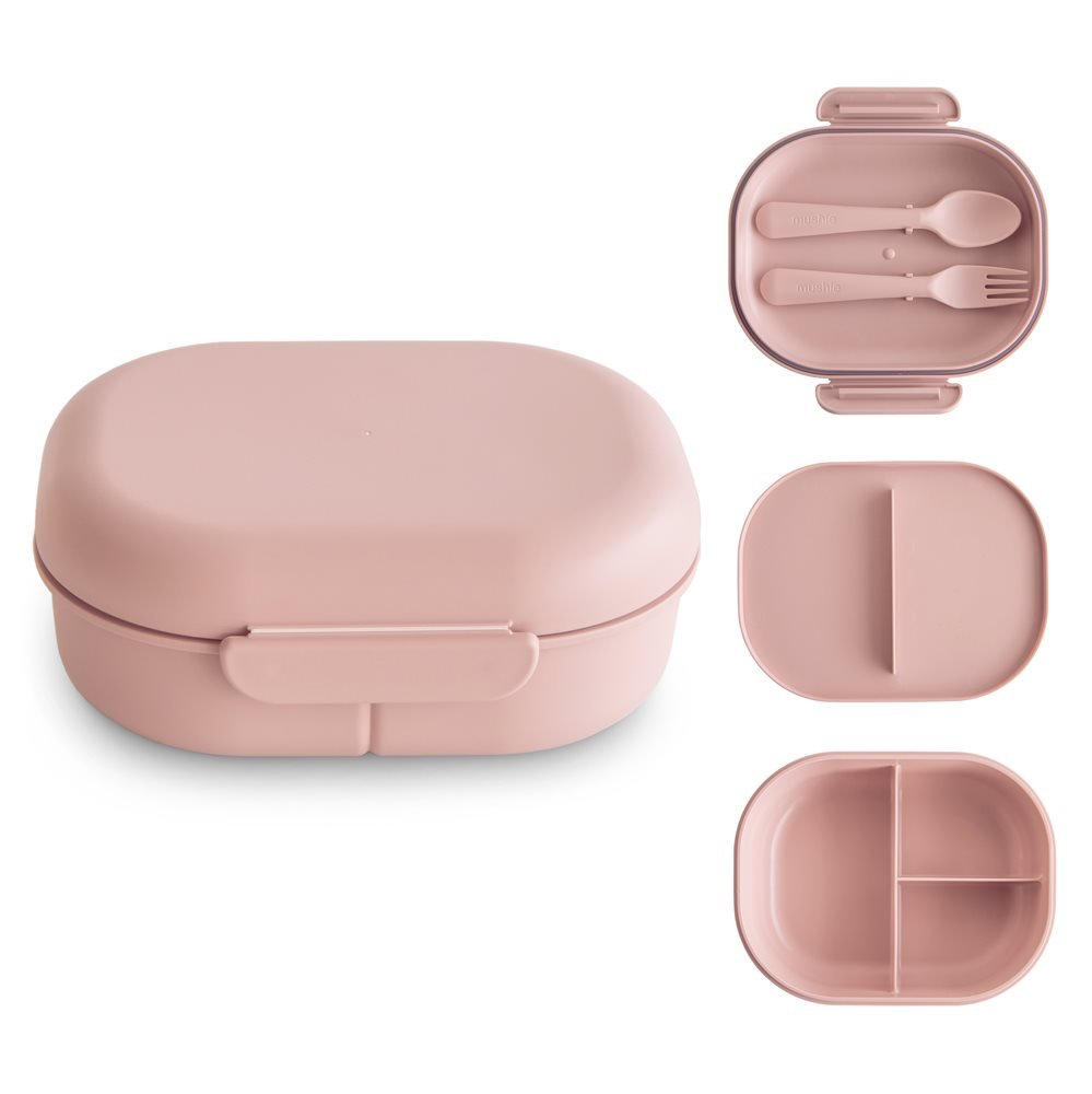 Caja de Almuerzo con Compartimentos – Blush