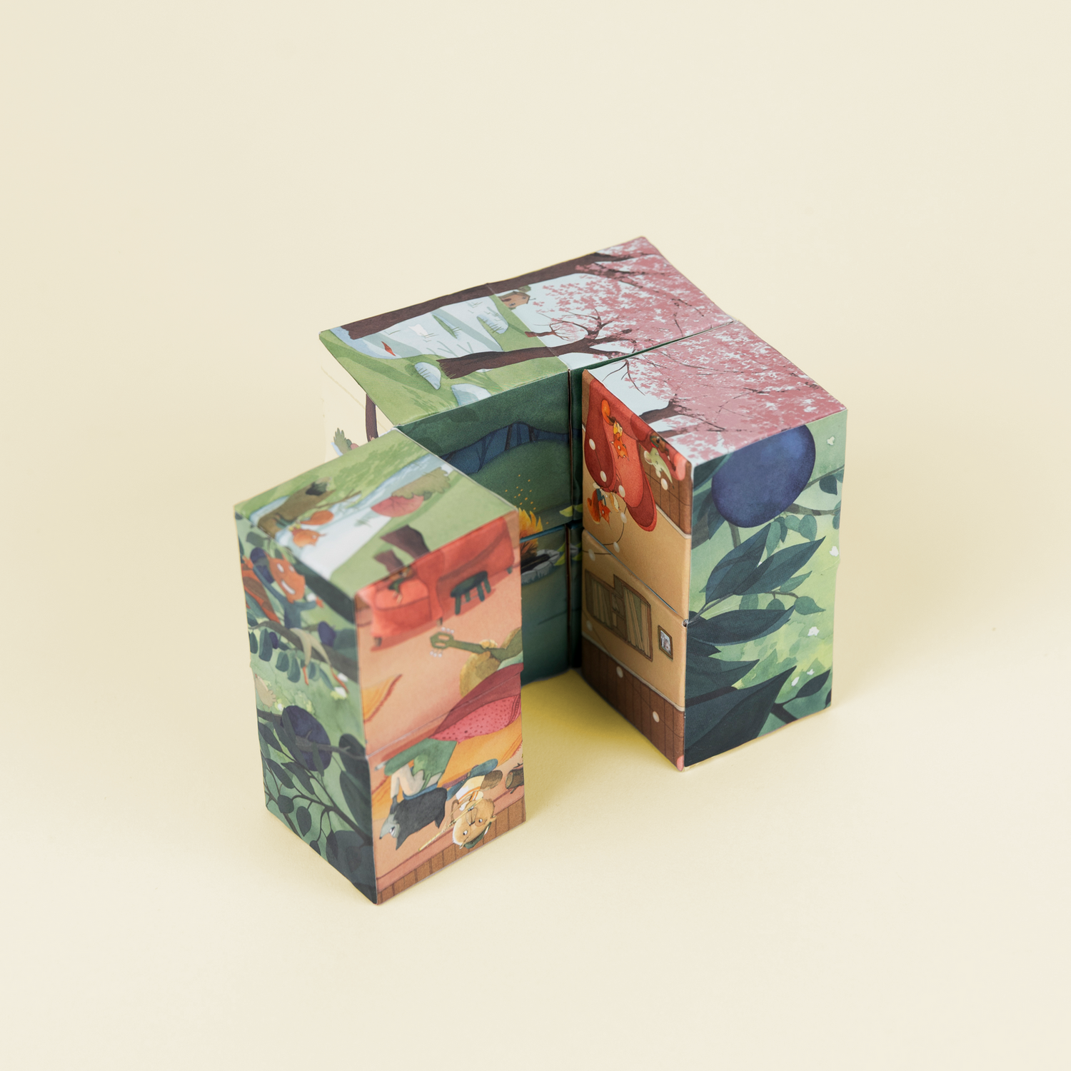 Egmont Toys Cubo Infinito Estaciones del Año