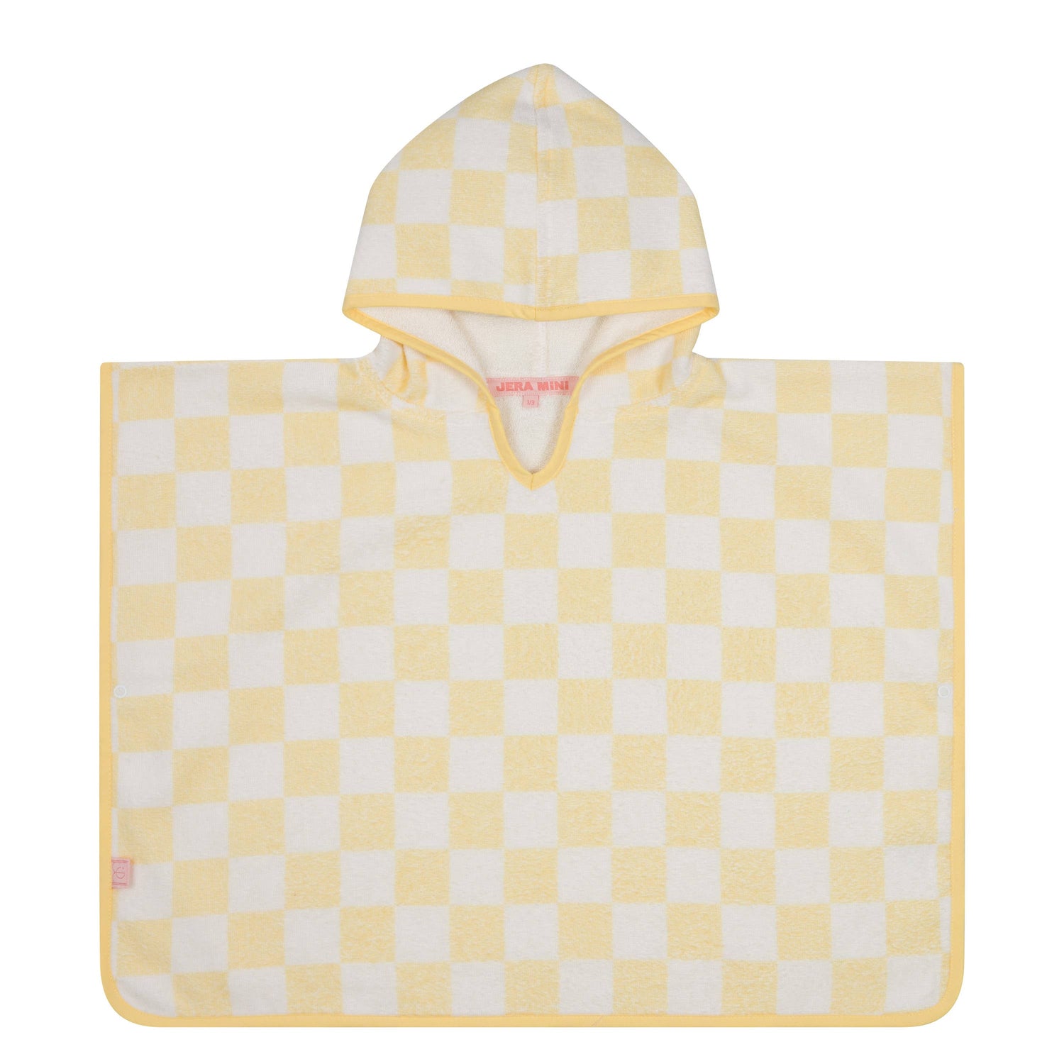 Poncho 1-3 years - Petite Vague Collection: Jaune