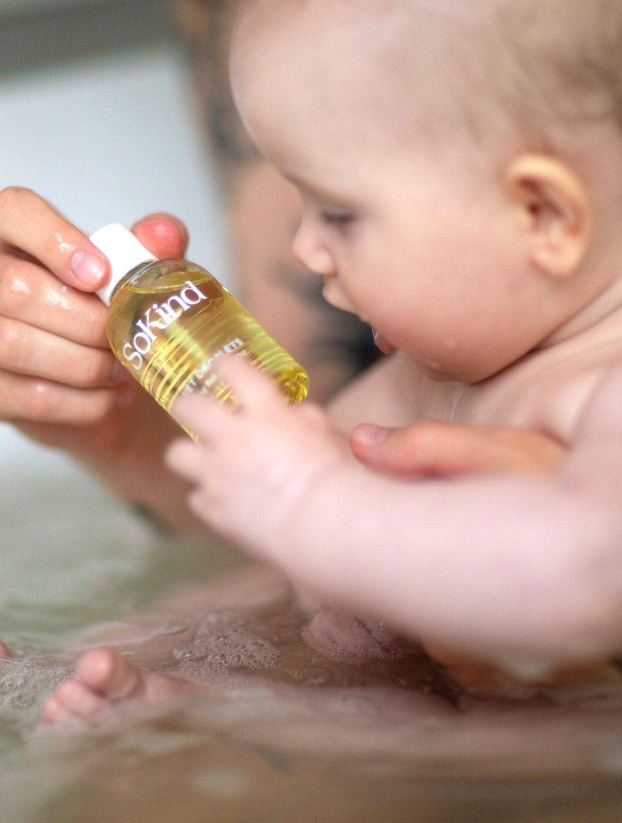 Aceite de baño para bebé Velvet Droplets
