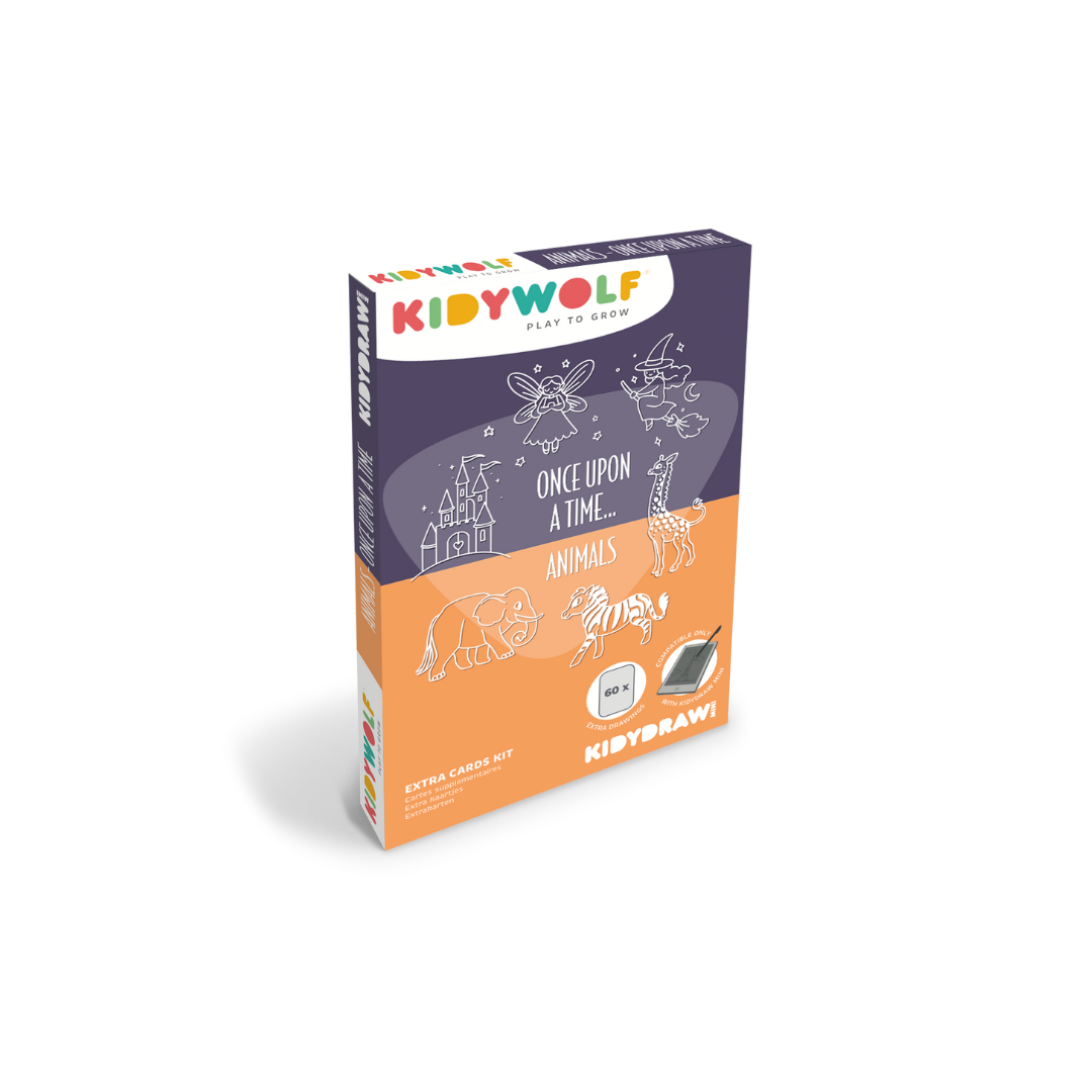 Refill KIDYDRAW-MINI Stories & Animals - Tarjetas de Dibujo Adicionales