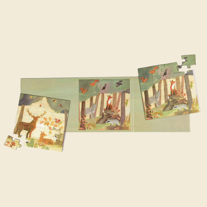 Egmont Toys Puzzles Magnéticos Bosque