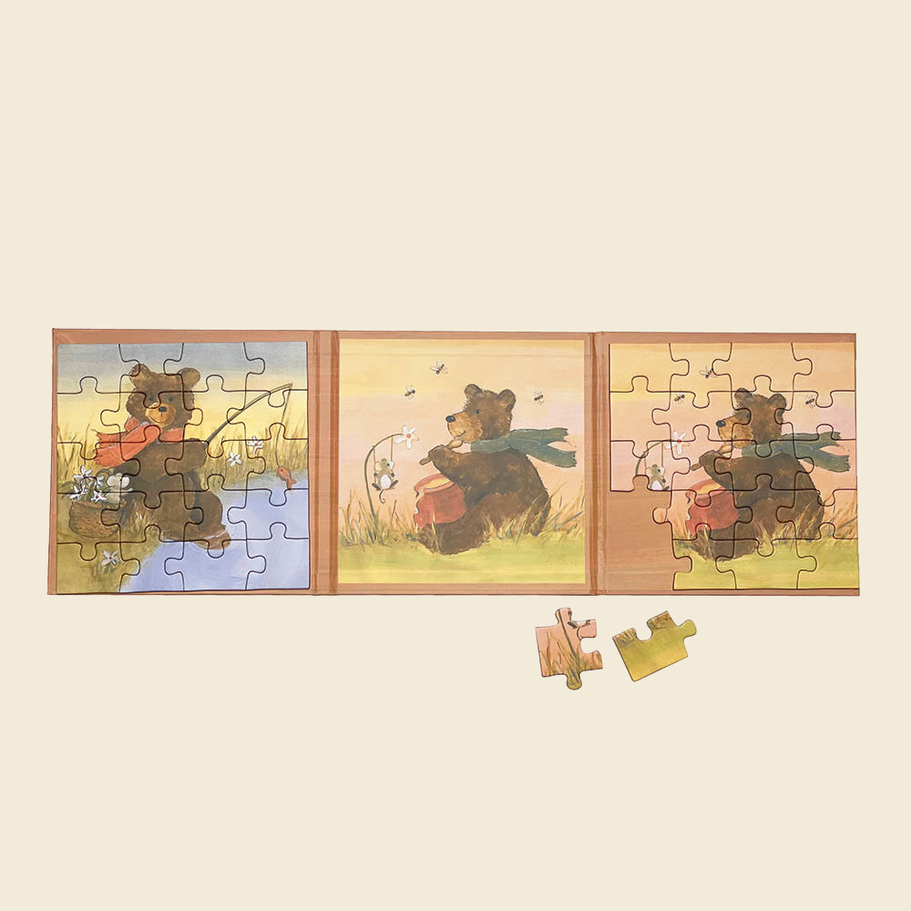 Egmont Toys Puzzles Magnéticos Osito Teddy