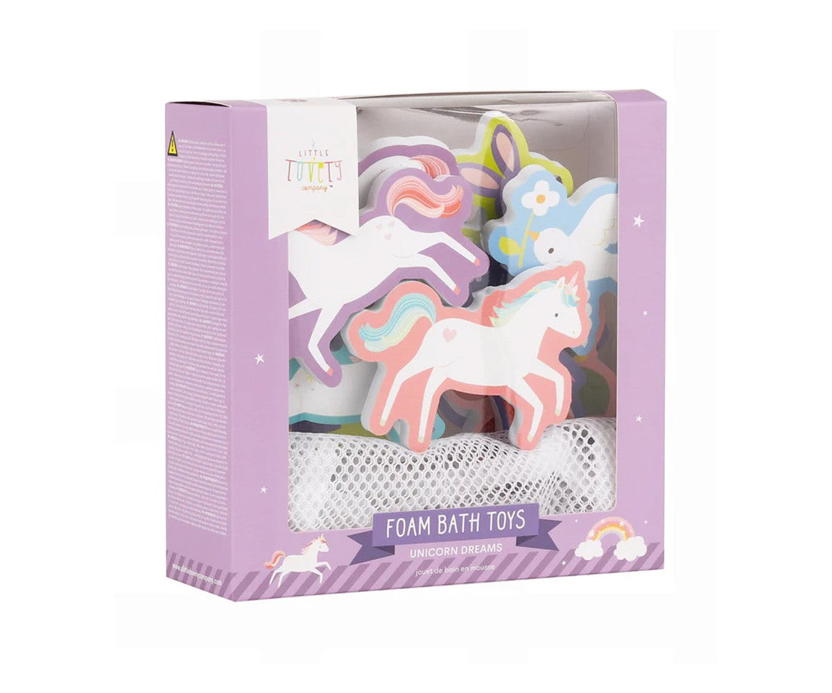 Juguetes de Baño Foam Unicorns Dream - A Little Lovely Company