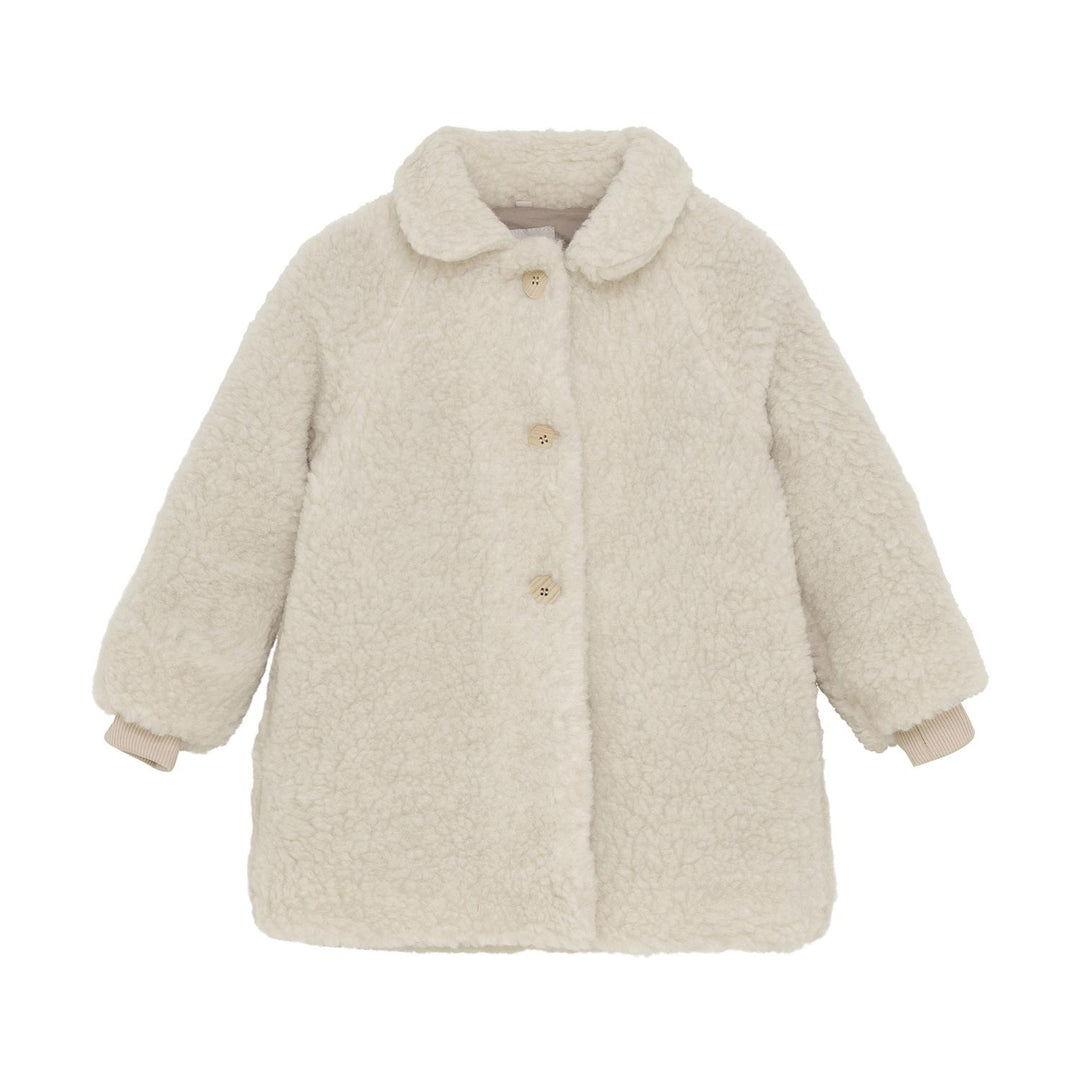 Chaqueta de lana merino con forro Cement - Huttelihut