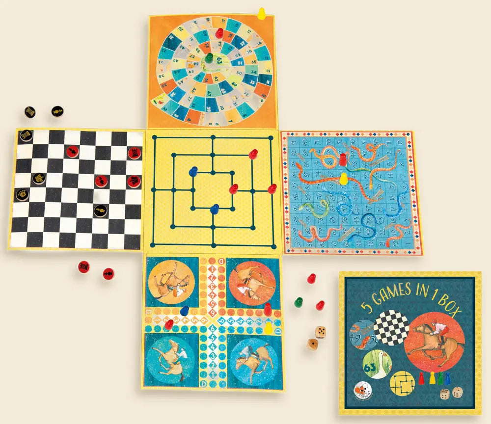 Egmont Toys 5 Juegos en 1 Caja