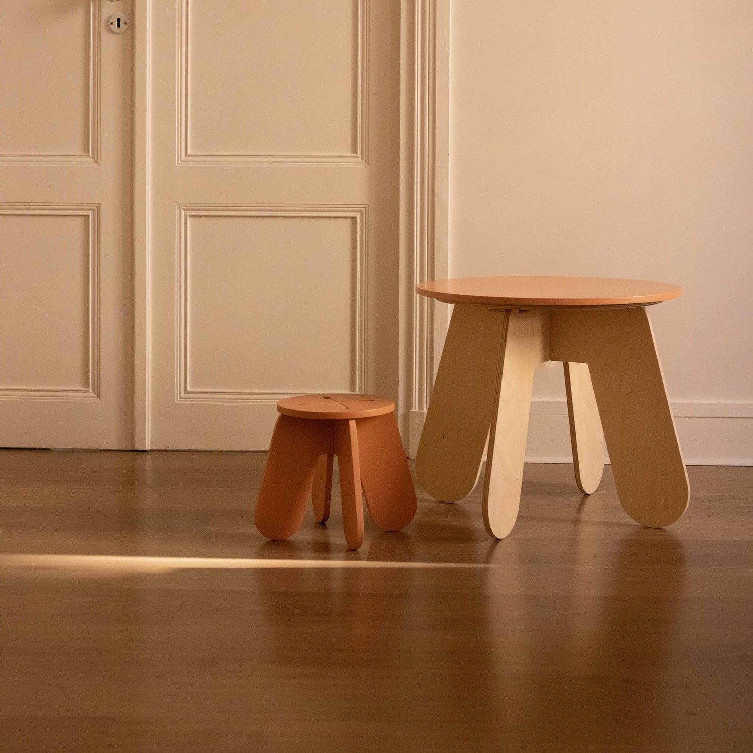 Mesa de madera para niños terra & combo: Terra natural