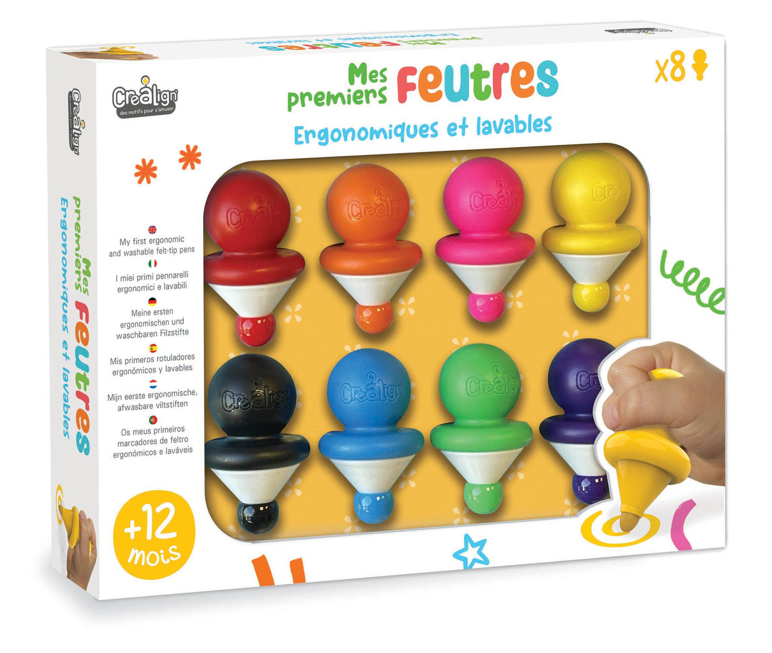 Mis Primeros Rotuladores x8