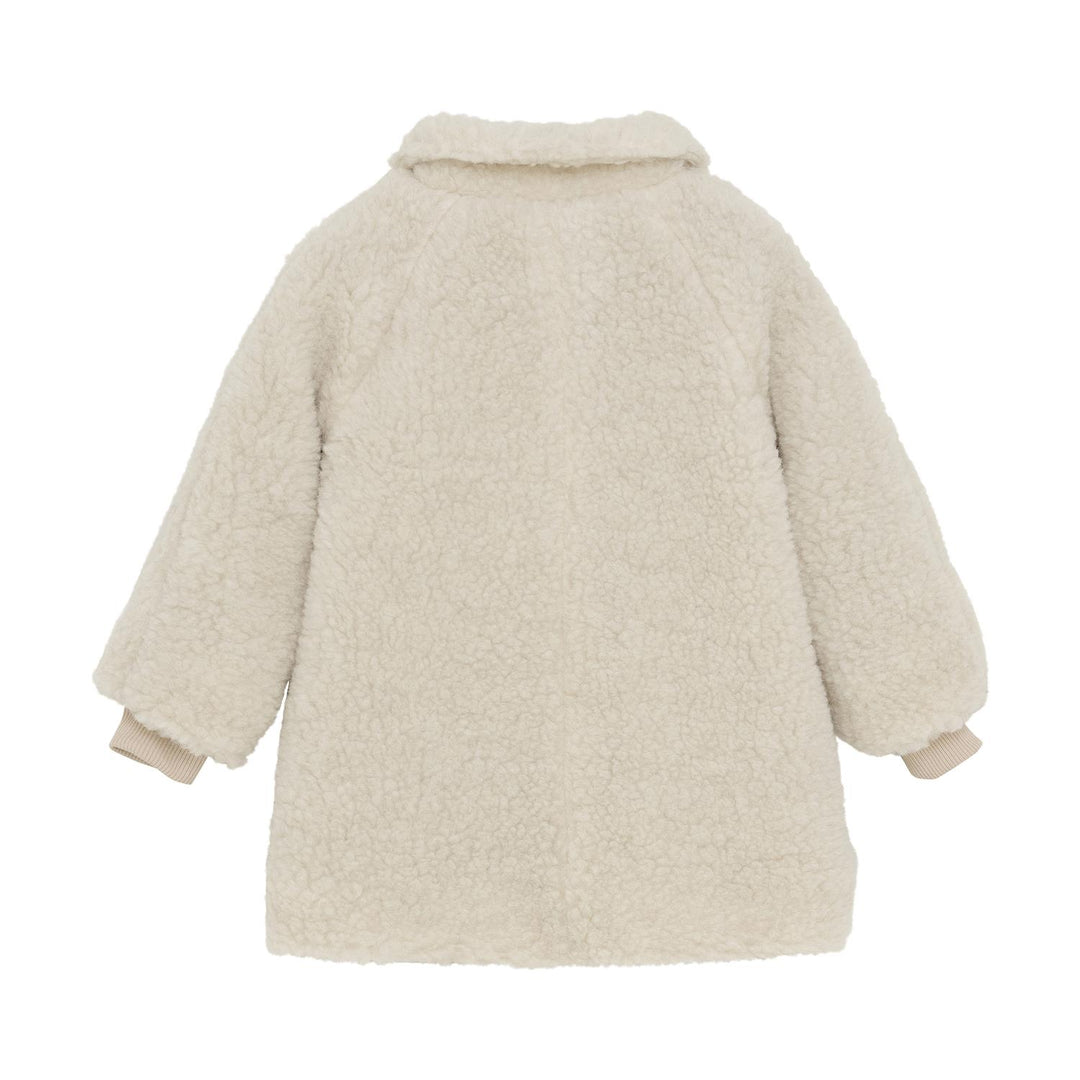 Chaqueta de lana merino con forro Cement - Huttelihut