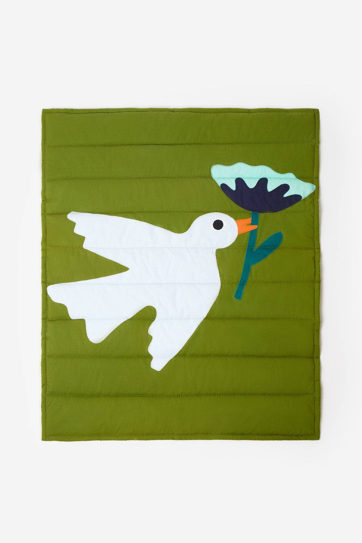ALFOMBRA DE JUEGOS PATCHWORK PÁJARO