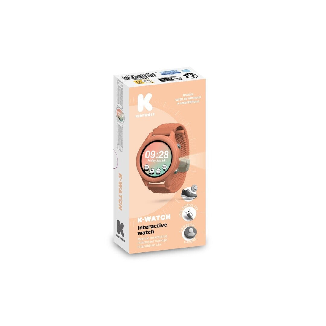 K-WATCH - Reloj Interactivo para Niños - Naranja