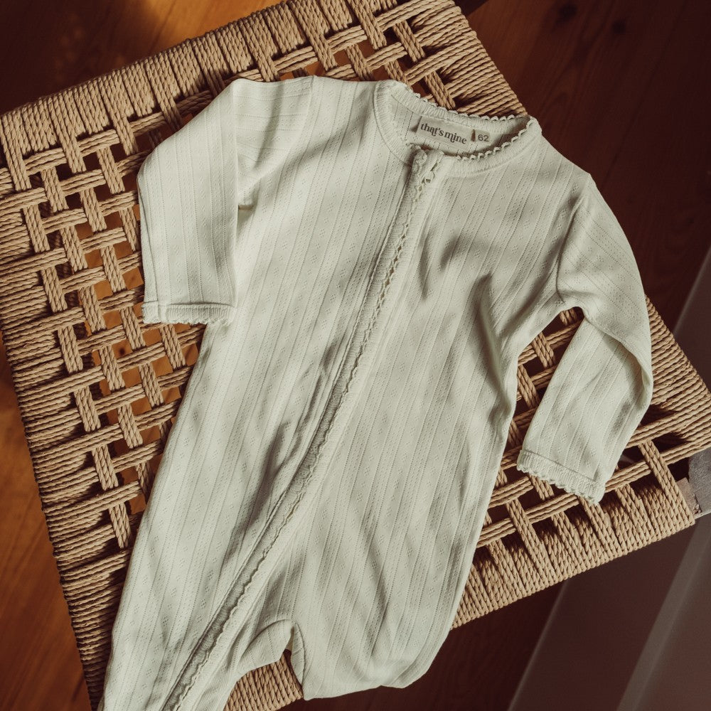 Pelele de Punto Allie - Antique White – That’s Mine