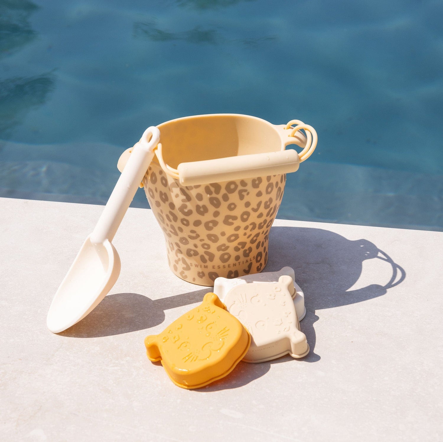 Juego de juguetes de playa Beige Leopard – SWIM ESSENTIALS