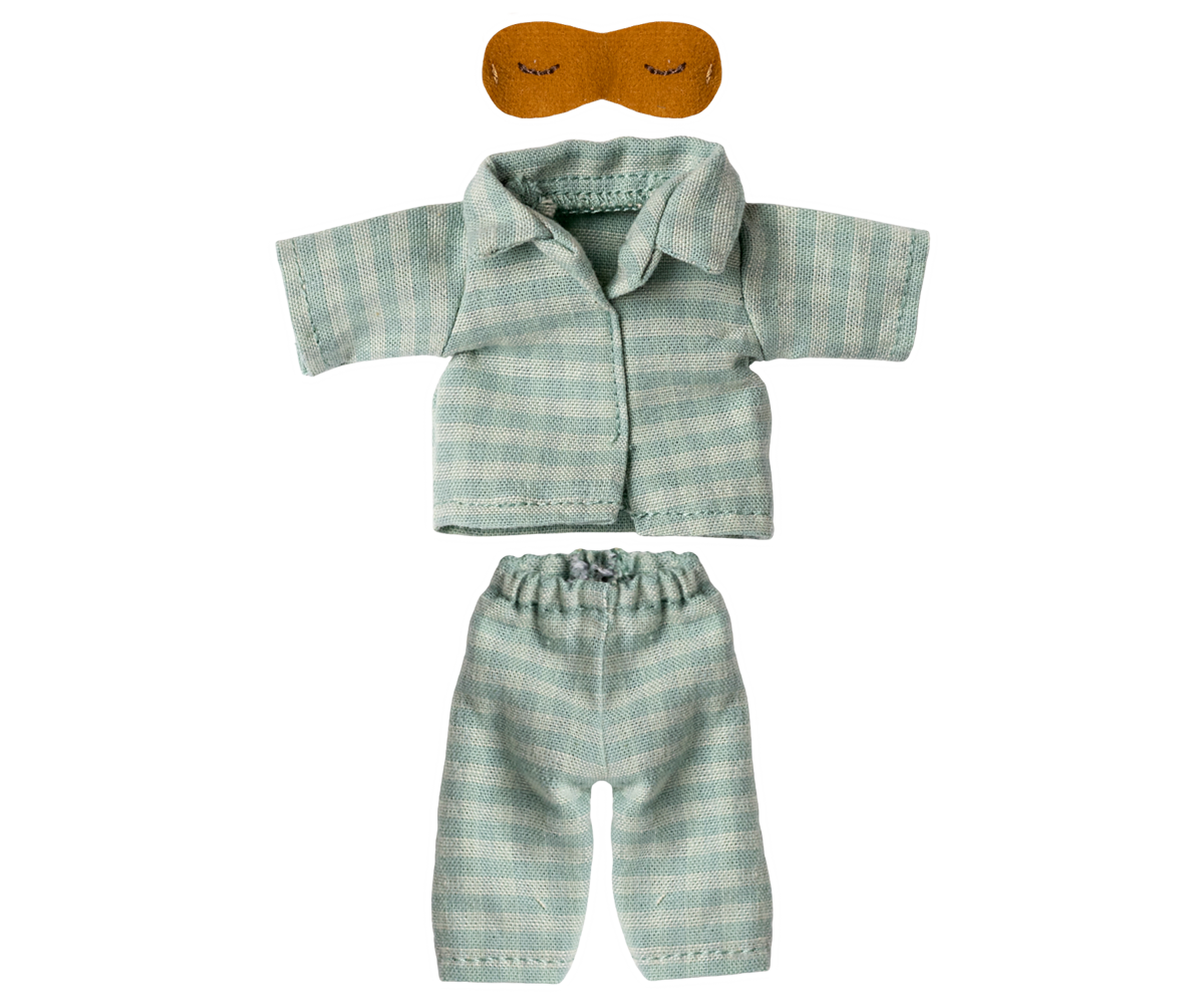 Pijama para Ratón Papá Menta/Arena – Maileg